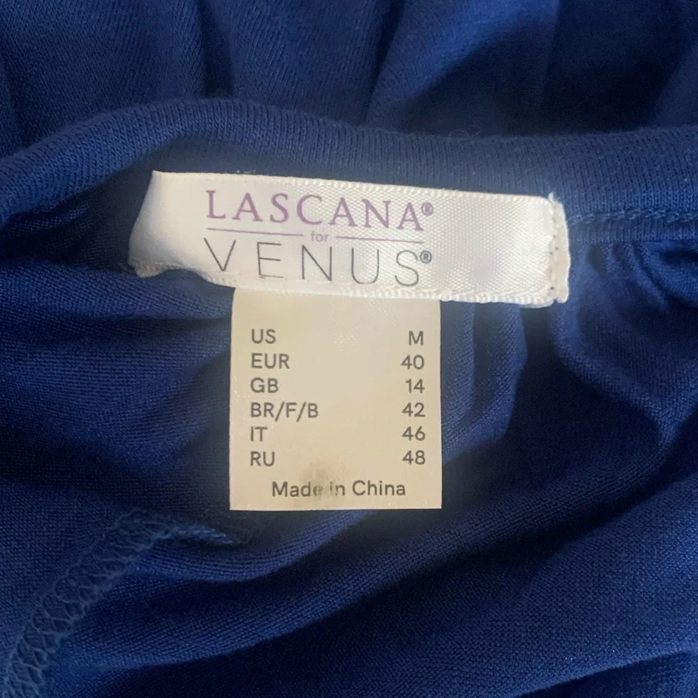VENUS Open/Tie Back Royal Blue Maxi Dress: Size M - Picture 4 of 9